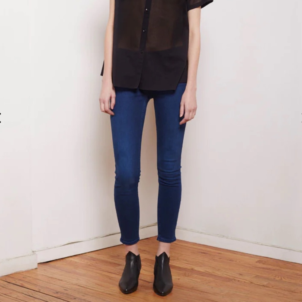 ACNE STUDIOS Denim Mid- Rise‎ Skinny Jeans